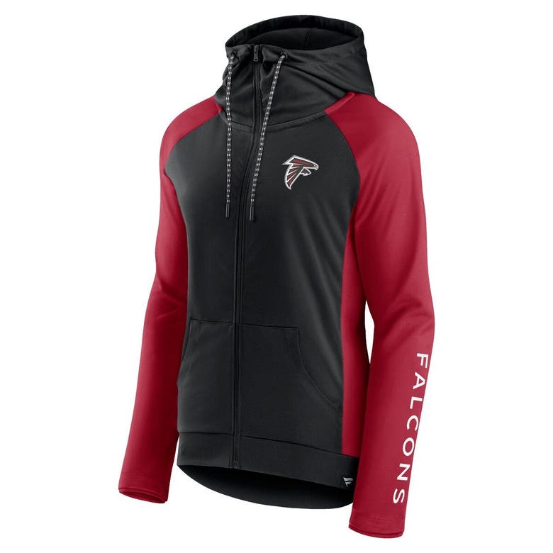 Men's Fanatics Branded Black Atlanta Falcons Extra Point Pullover