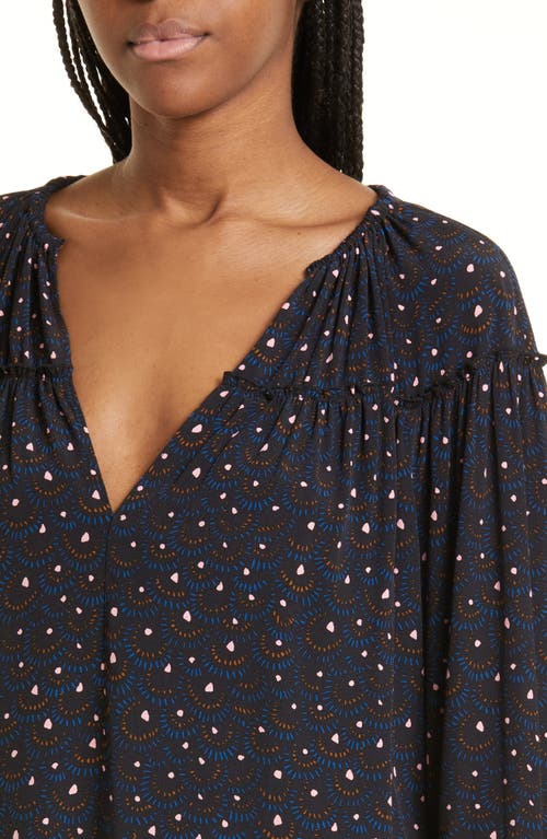 A.L.C A.L.C. JENNA ABSTRACT PRINT TOP