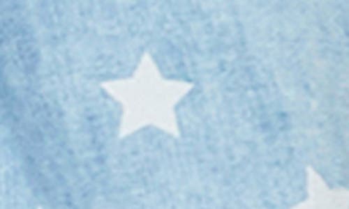 BILLY T BILLY T STAR PRINT DENIM SHIRTDRESS