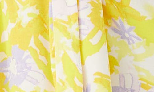 Shop Alivia Joey Print Robe In Painterly Petals