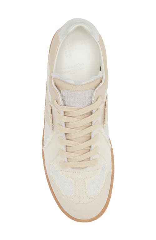 Shop Maison Margiela Replica Inside Out Low Top Sneaker In Reversed Replica