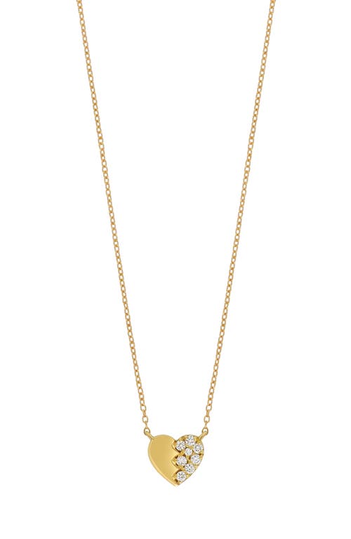 Bony Levy BL Icon Diamond Heart Pendant Necklace in 18K Yellow Gold at Nordstrom