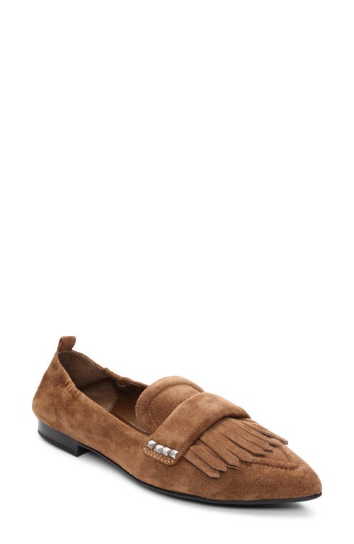 Shop Ash Blitz Pointed Toe Loafer In Land