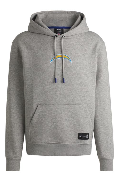 Shop Hugo Boss Boss <br>x Nfl Woodson Graphic Hoodie<br><br> In La Chargers