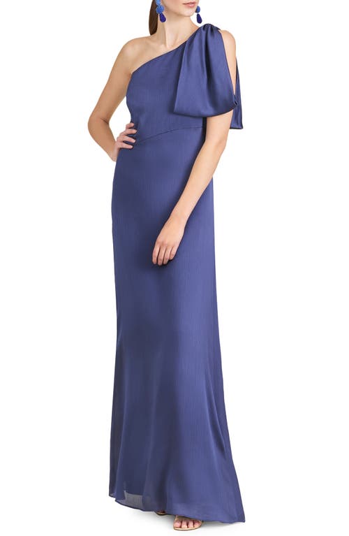 Sachin & Babi Chelsea One-Shoulder Gown Deep Cobalt at Nordstrom,