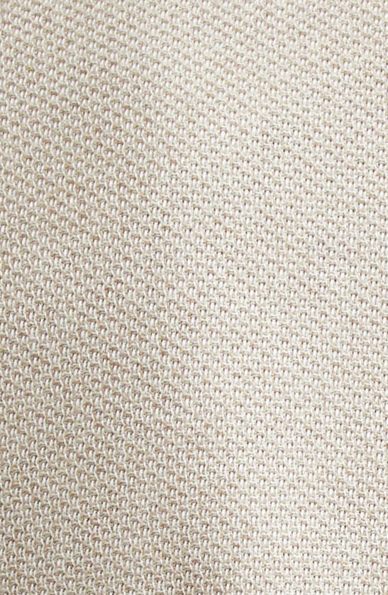 Max Mara Vanadio Pique Knit Double-breasted Blazer Jacket In Beige