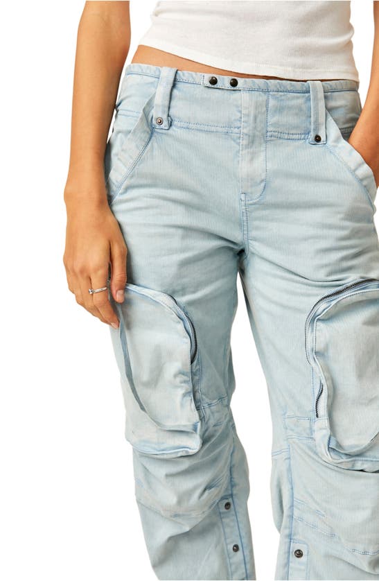 Shop Free People Can't Compare Slouch Cargo Pants In Autumn Sky