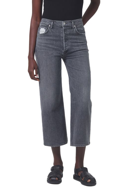 Citizens of Humanity Sacha High Waist Crop Wide Leg Jeans in Mirielle