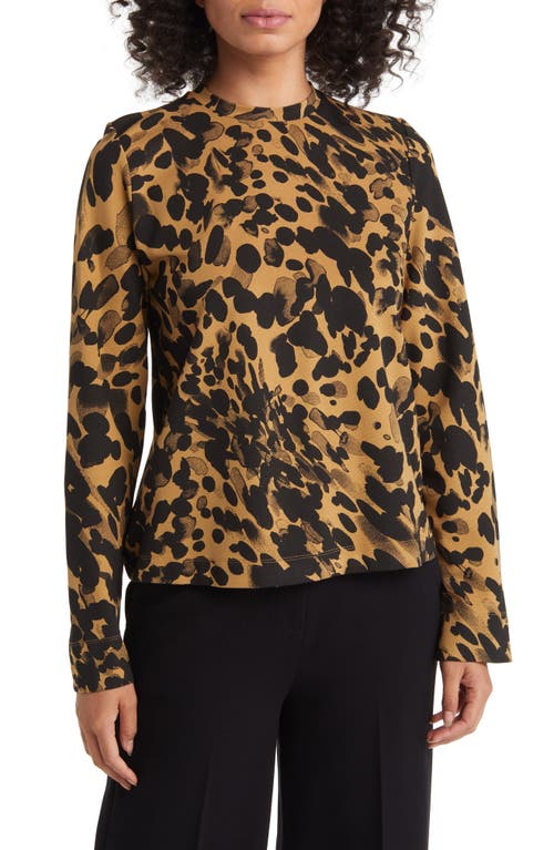 Masai Copenhagen Billy Long Sleeve Top in Dijon at Nordstrom, Size Medium