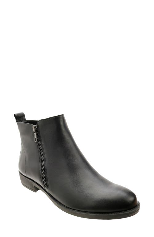 David Tate Cubana Bootie Black Leather at Nordstrom,