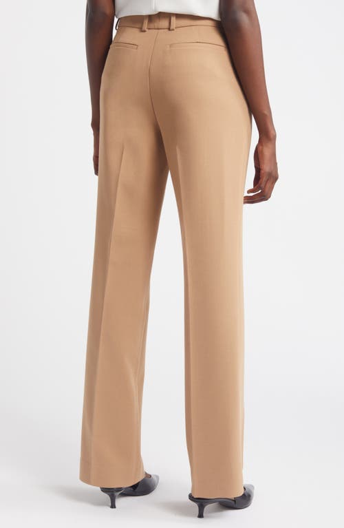 Shop Nordstrom Straight Leg Pants In Camel