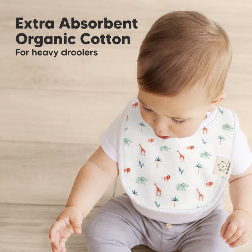 KEABABIES KEABABIES 8-PACK BABY DROOL BIBS