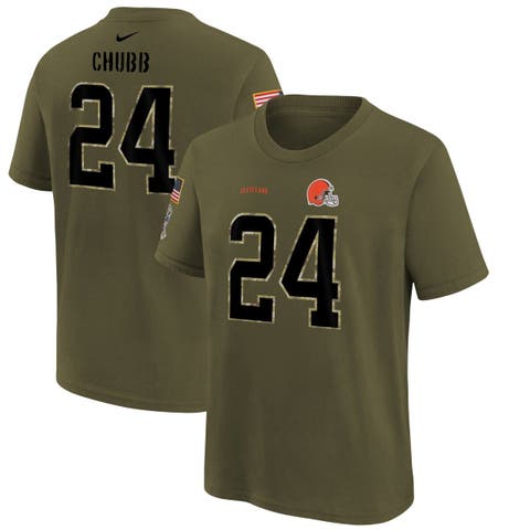 Men's Nike Brown Cleveland Browns 2023 Salute to Service Legend Performance T-Shirt Size: Small