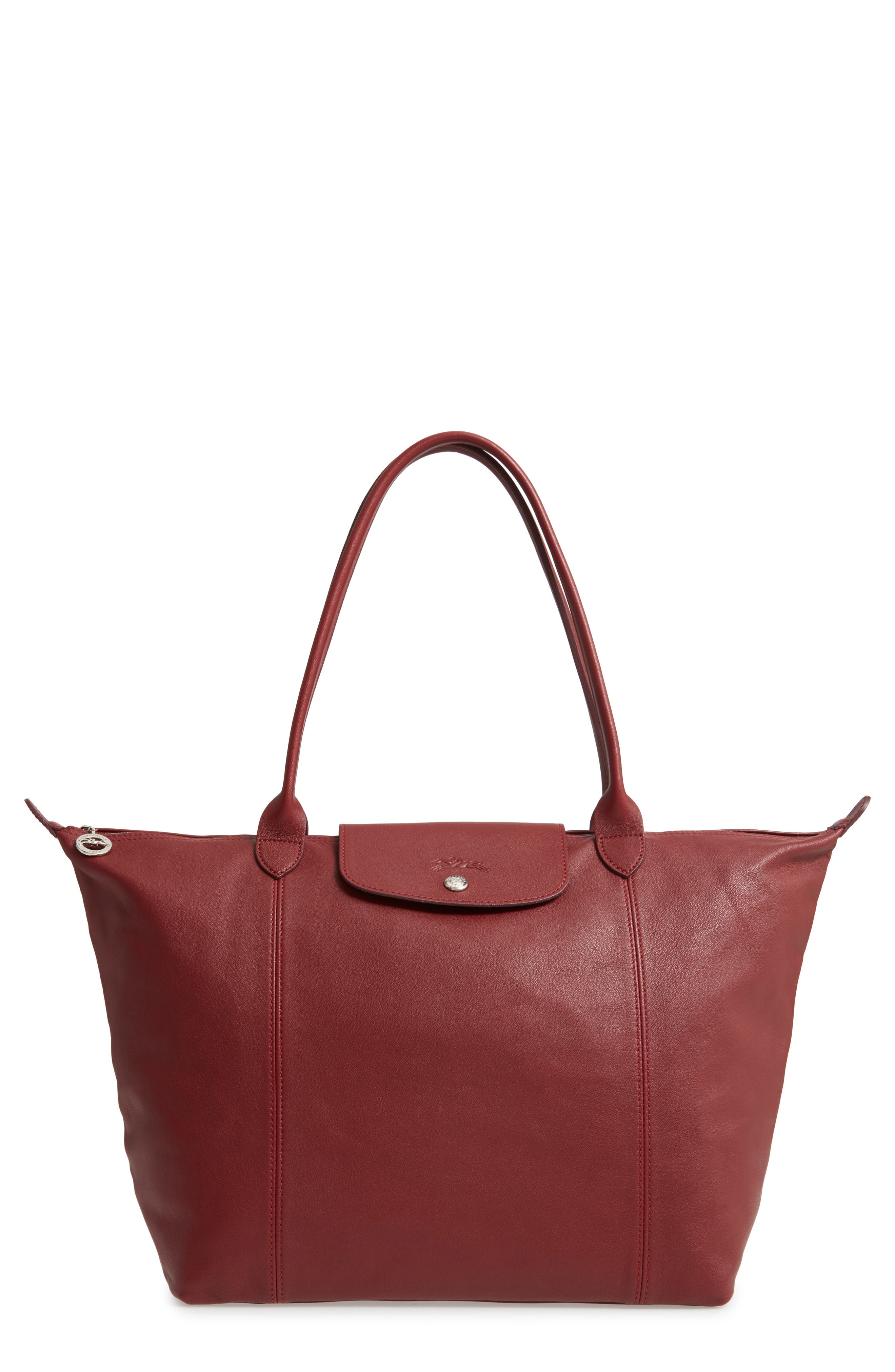 longchamp red lacquer