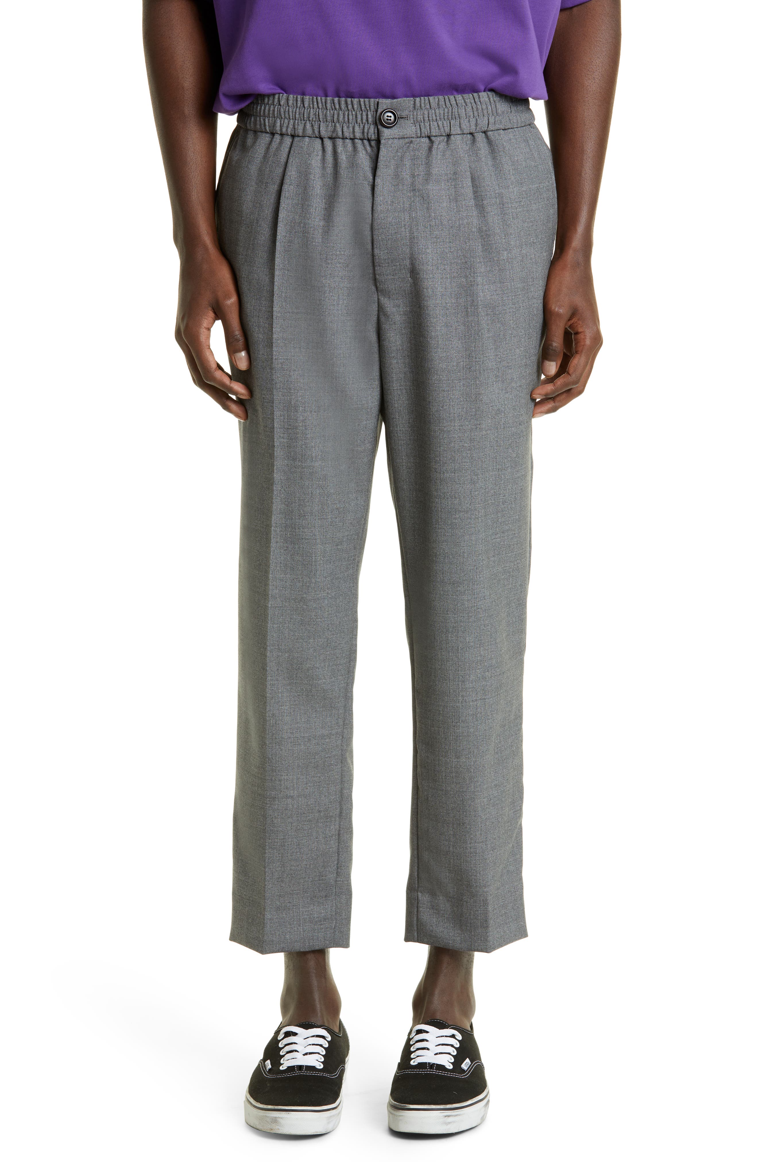 elastic waist pants for men