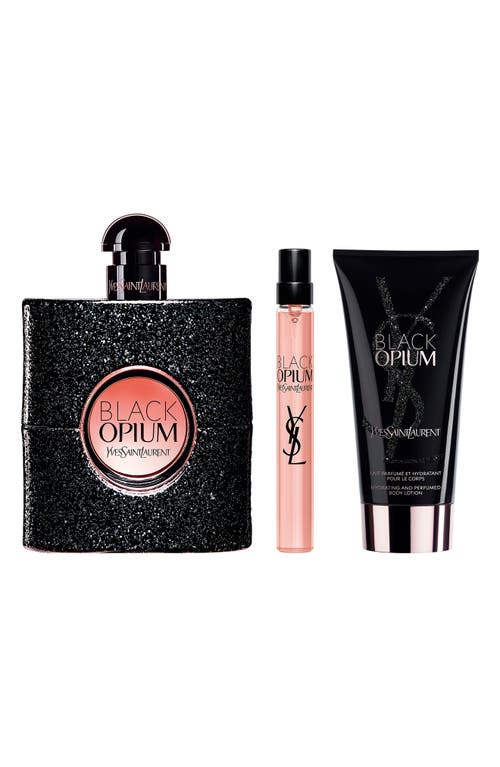 Saint Laurent Yves  Black Opium Eau De Parfum Gift Set (limited Edition) $210 Value In No Color