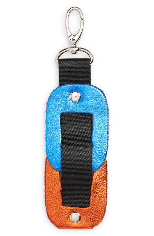 Tackle Leather Link Key Chain in Atomic