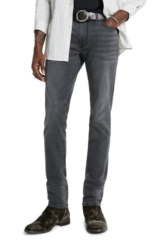 John Varvatos J702 Ethan Slim Fit Jeans Seal Grey at Nordstrom,