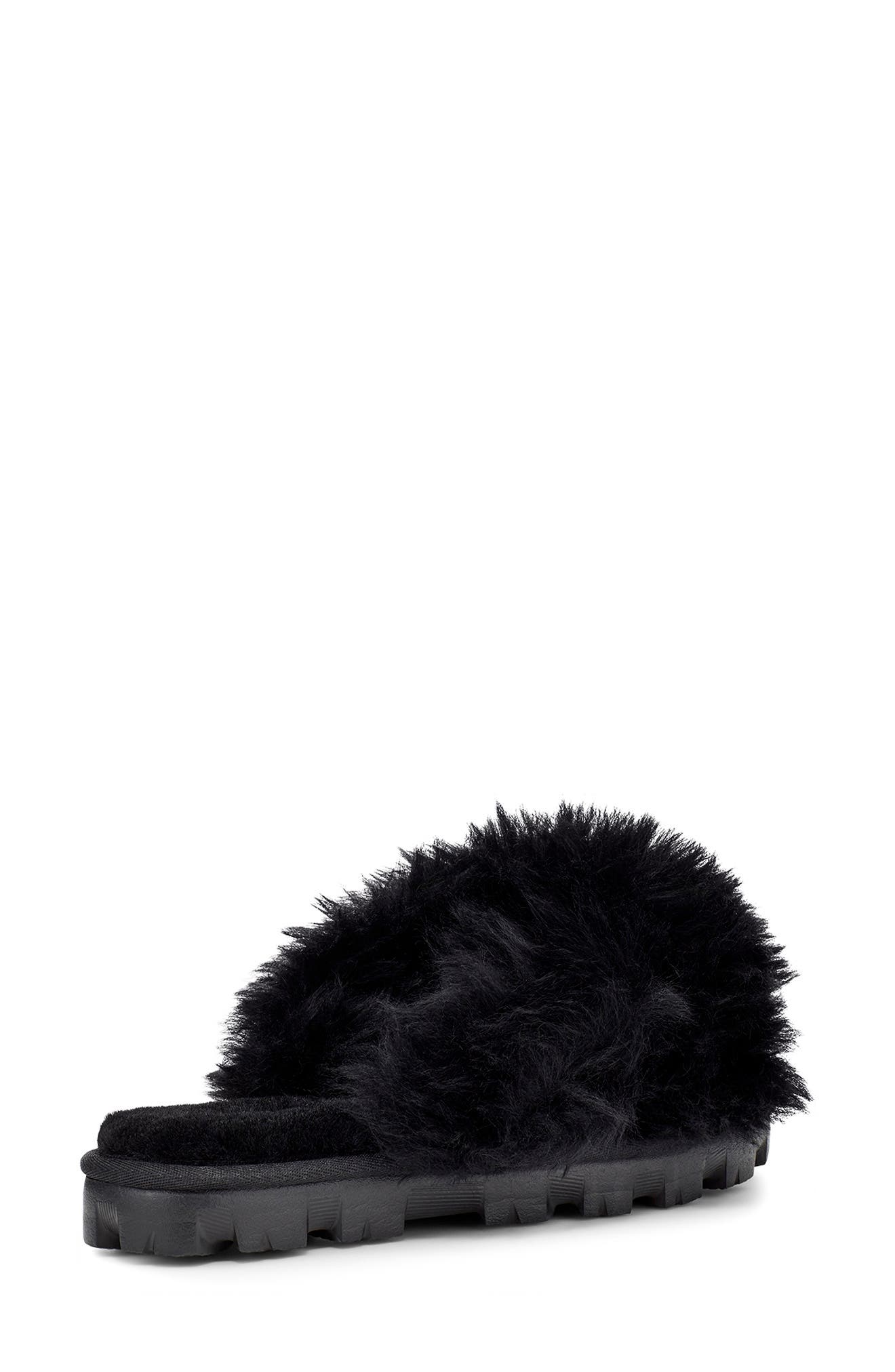 fuzzalicious genuine shearling slipper
