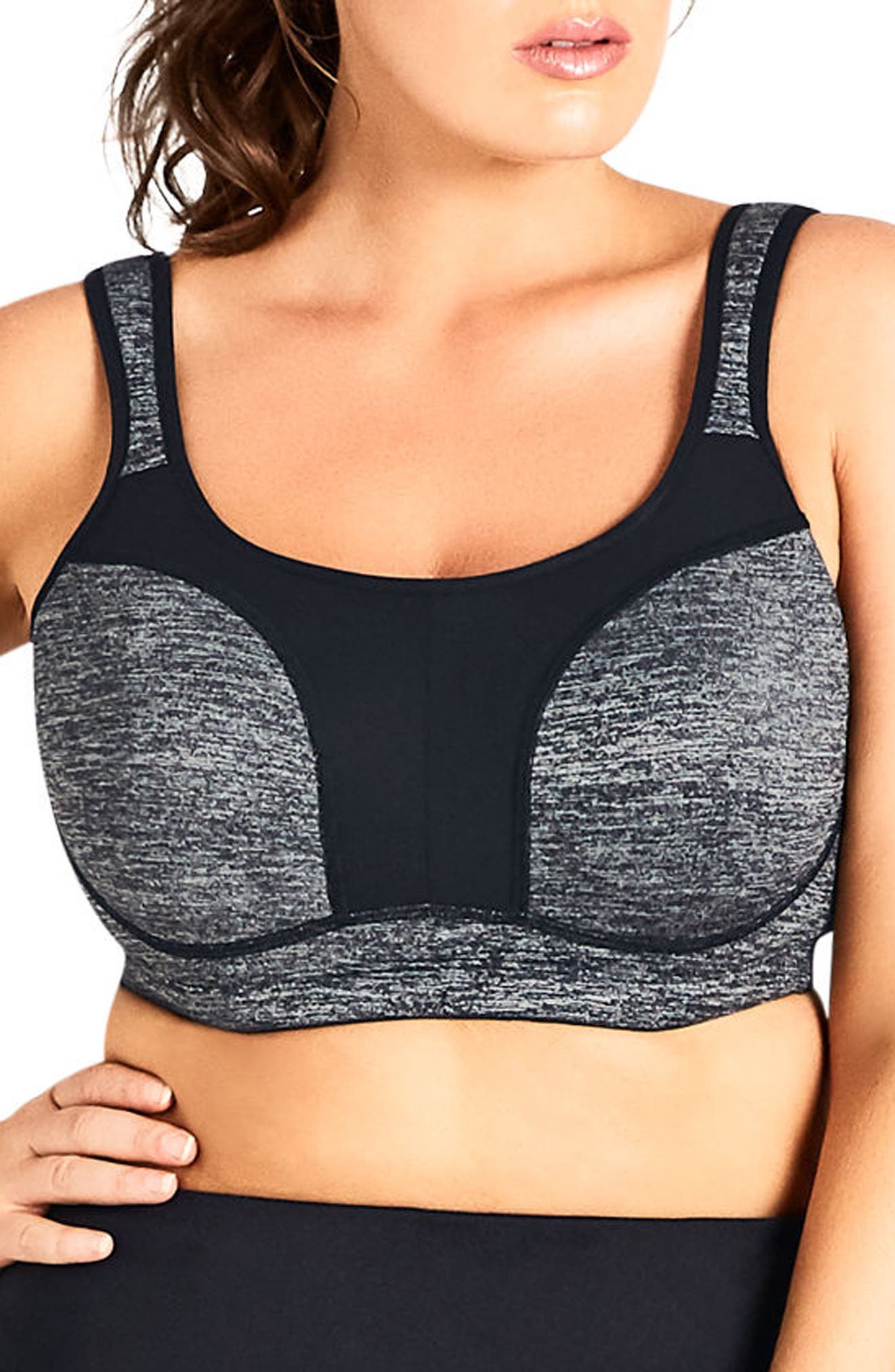 city chic sports bra