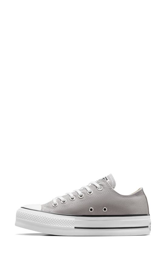 Shop Converse Chuck Taylor® All Star® Lift Platform Oxford Sneaker In Totally Neutral/ White/ Black