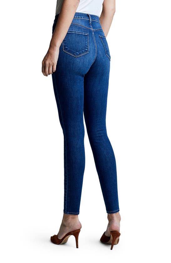 Shop L Agence L'agence Monique High Rise Skinny Jeans In Byers