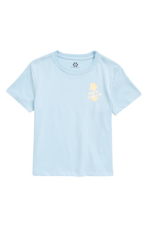 PacSun Kids' Logo Graphic Tee in Blue Glass
