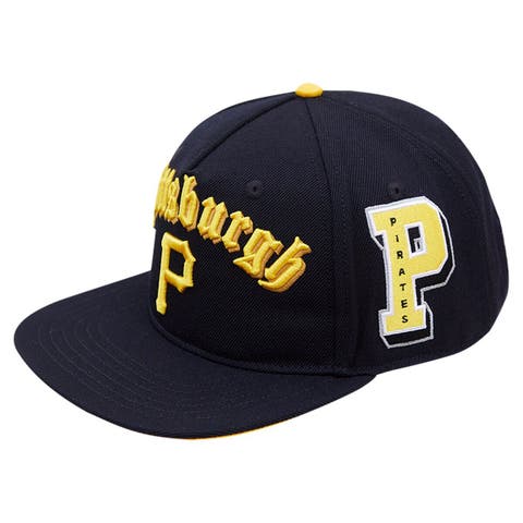 Men's Mitchell & Ness Gold/Black Pittsburgh Pirates Bases Loaded Fitted Hat