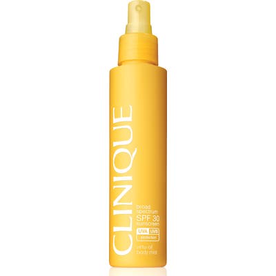 Clinique Broad Spectrum Spf 30 Sunscreen Vitru-Oil Body Mist