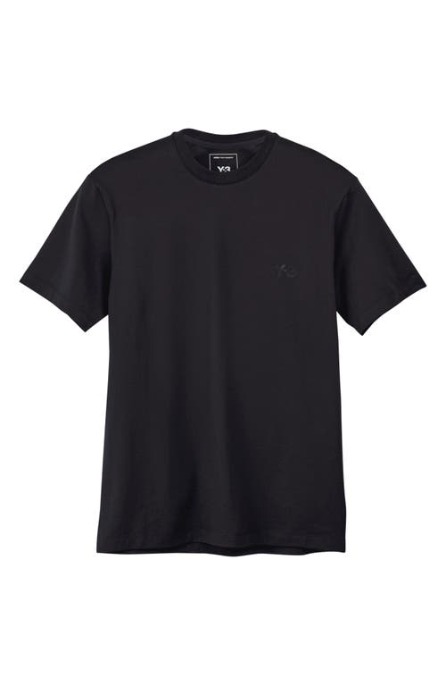 Shop Y-3 Graphic T-shirt In Black