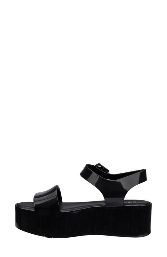 Shop Melissa Mar Platform Sandal In Black