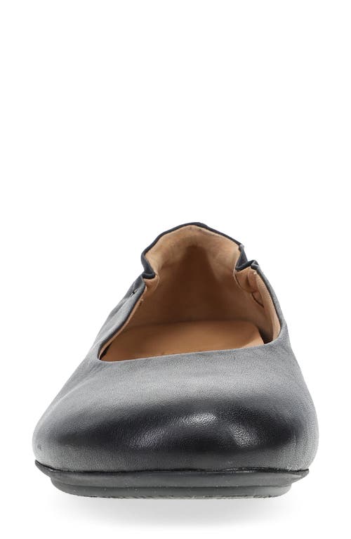 Shop Dansko Mollie Ballet Flat In Black