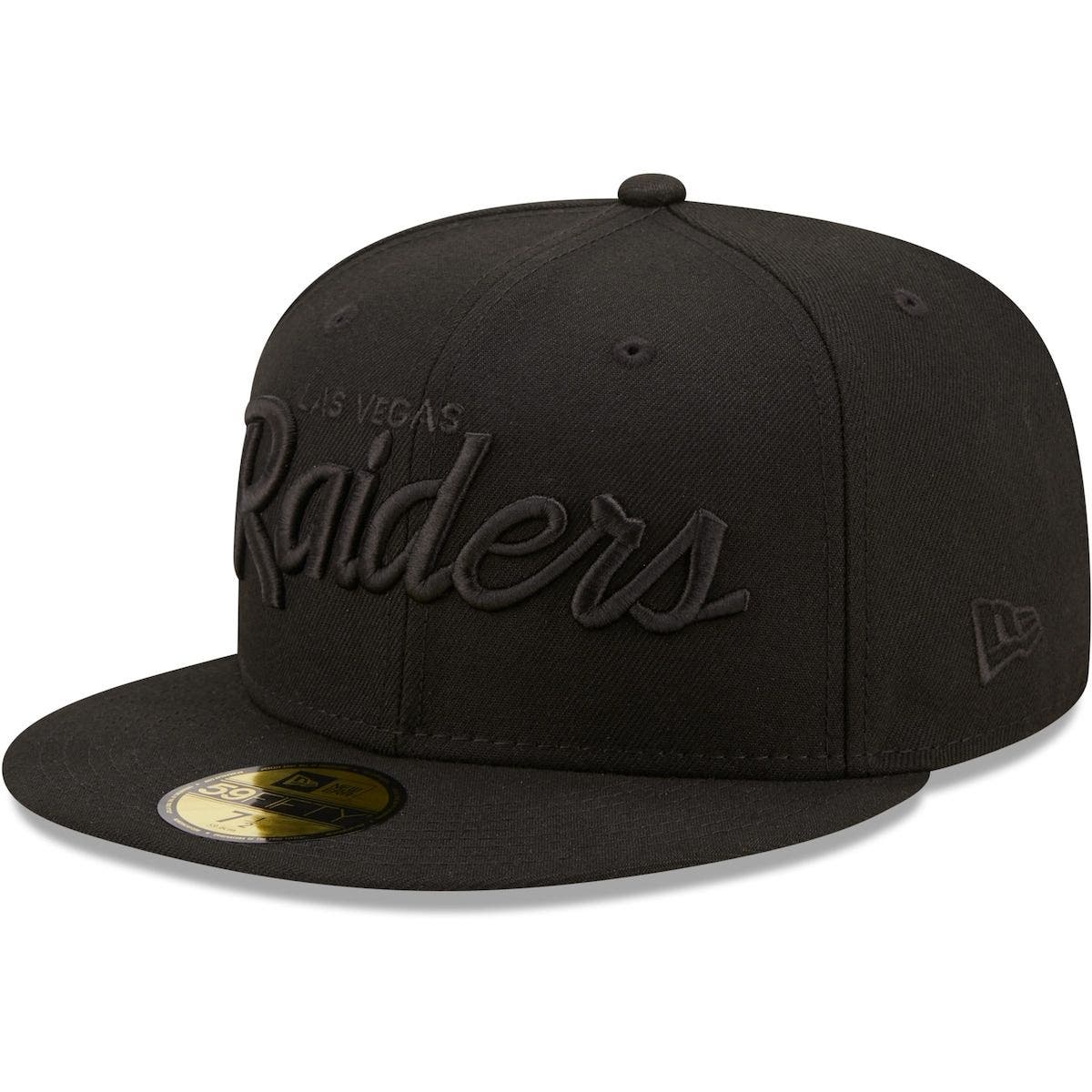 beige raiders hat