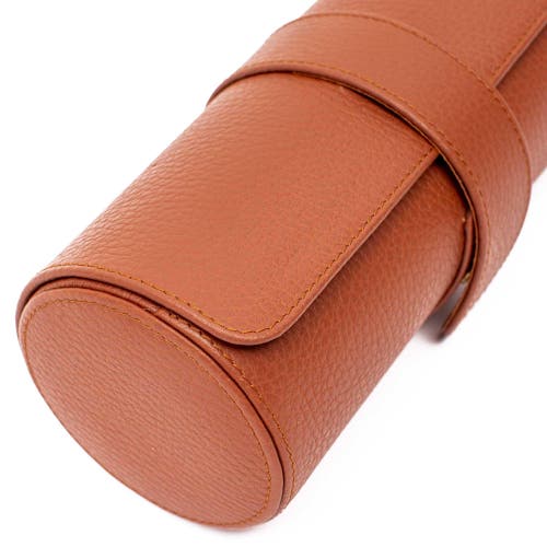 Rapport London Berekley Three Watch Roll In Tan