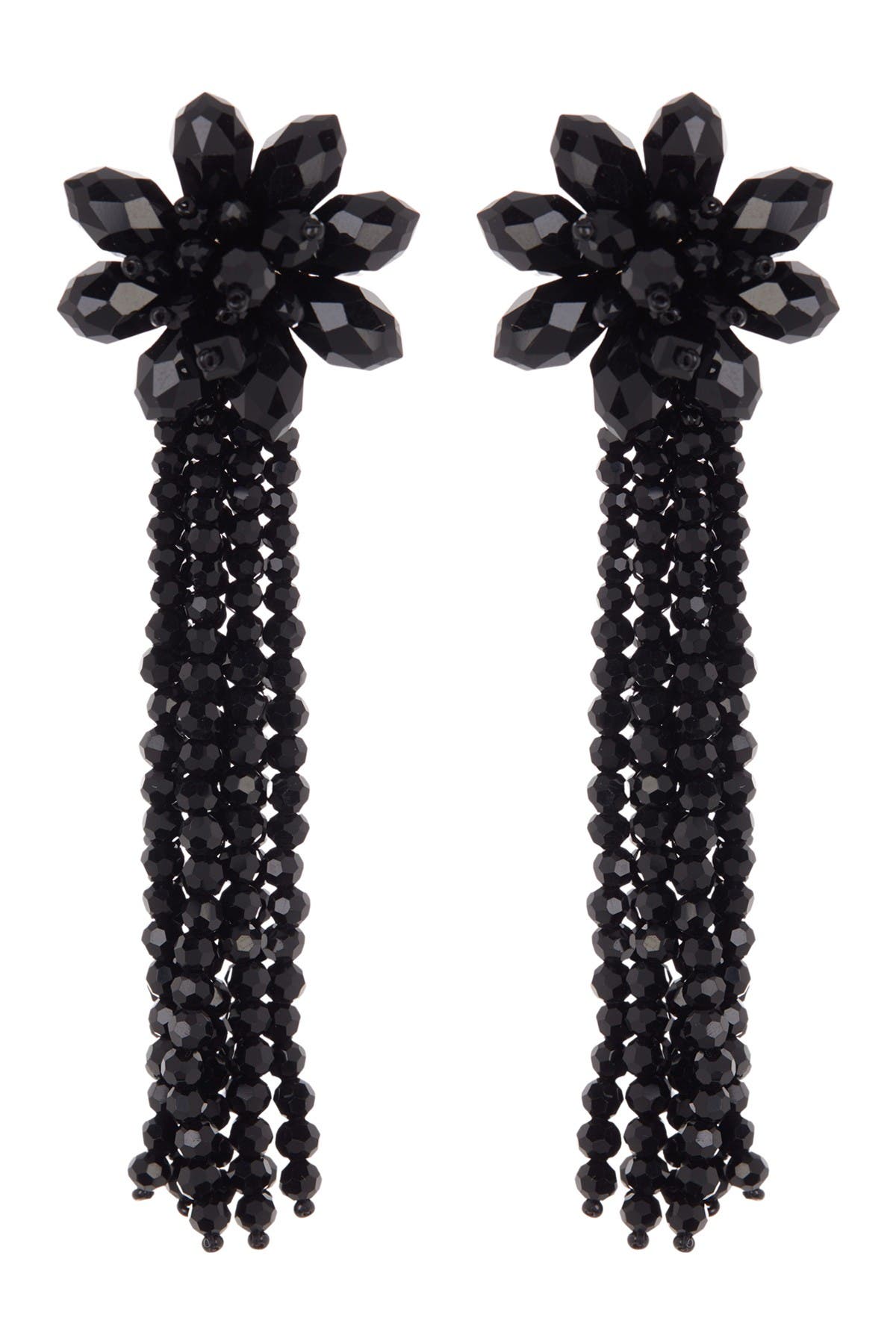 kate spade new york crystal flower stud earrings