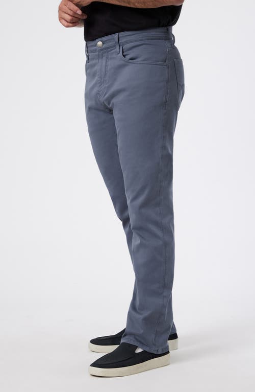 Mavi Jeans Zach Straight Leg Casual Twill Pants In Indigo Casual Twill