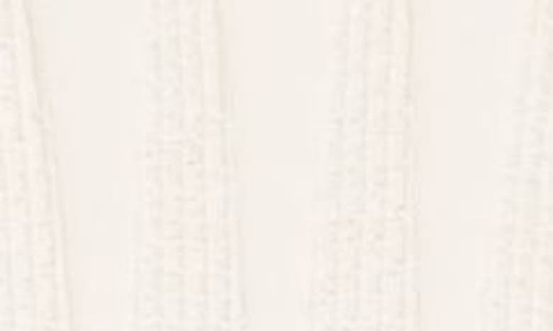 Shop Giambattista Valli Mixed Stitch Midi Sweater Dress In Ivory