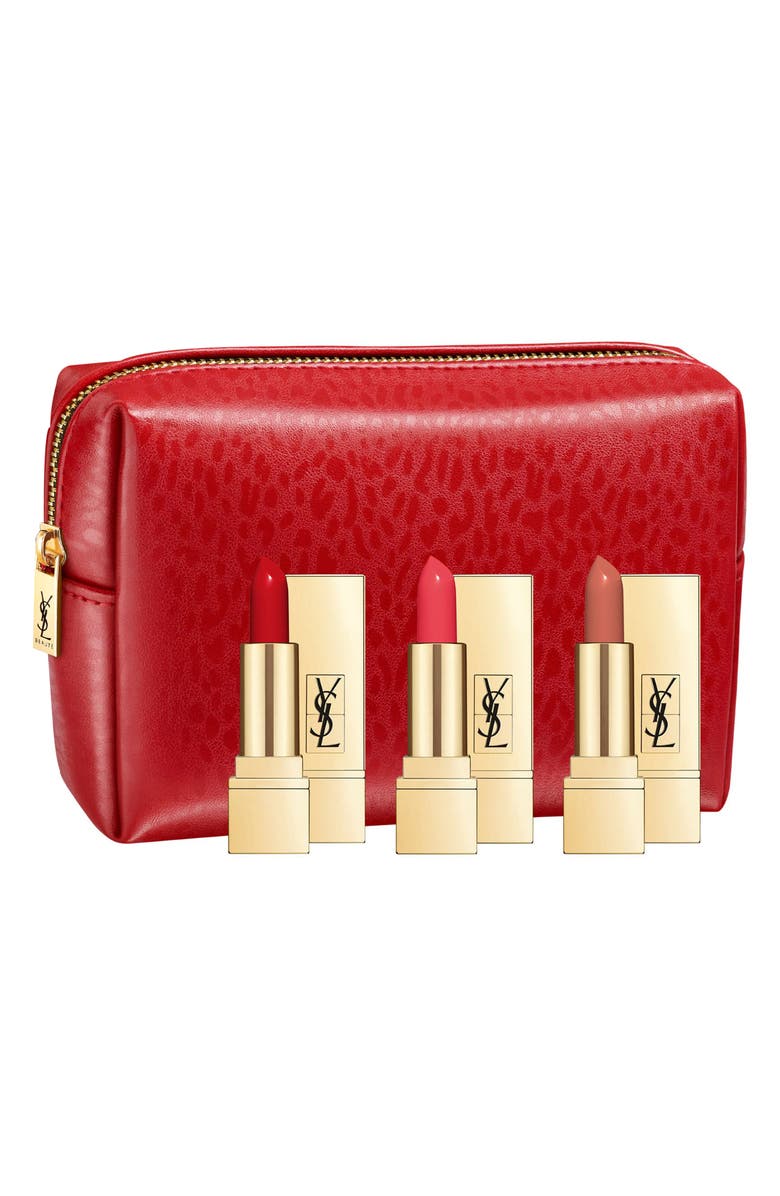 Yves Saint Laurent Travel Size Rouge Pur Couture Lipstick Trio Nordstrom Exclusive Usd 62 Value Nordstrom