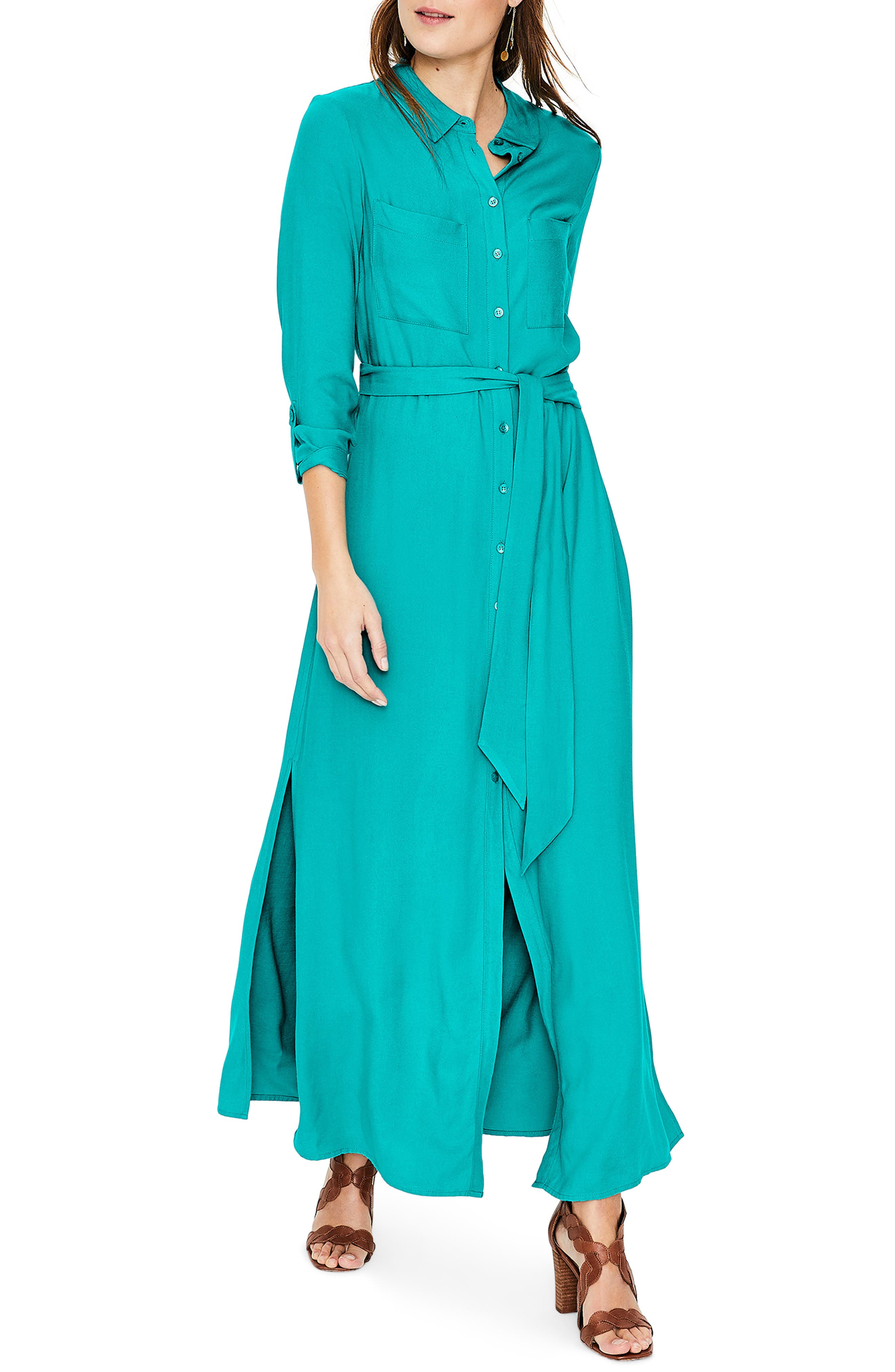 boden katrina maxi shirt dress