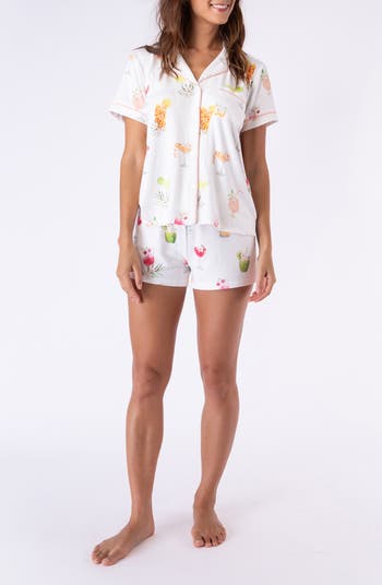 Sipping Sunshine Jersey Short Pajamas