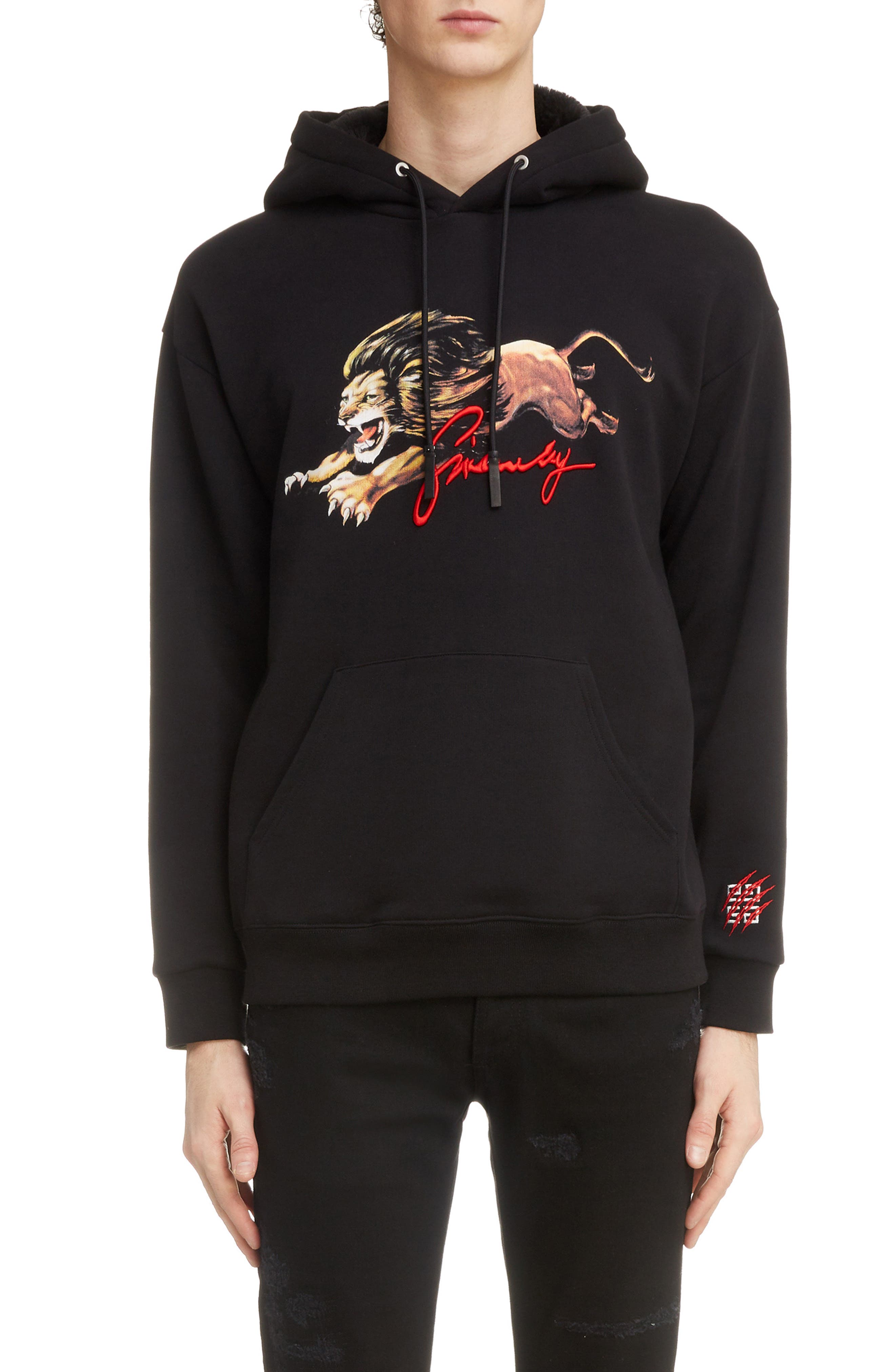 Givenchy Lion Graphic Hoodie | Nordstrom