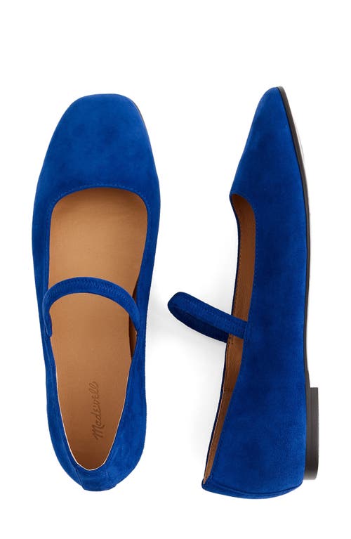 Shop Madewell The Greta Ballet Flat In Deep Royal