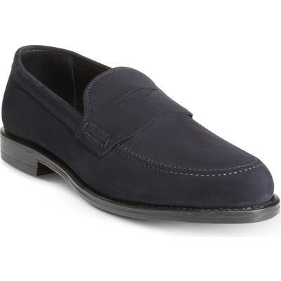 Allen Edmonds Wooster Street Venetian Penny Loafer EEE - Blue