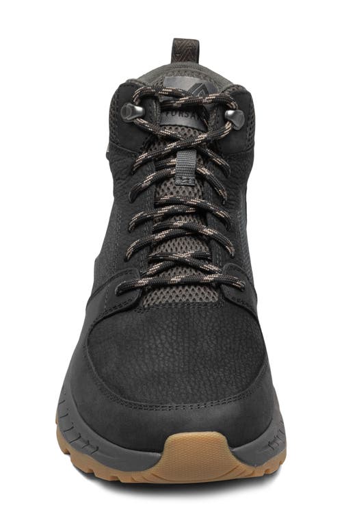 Shop Forsake Wild Sky Waterproof Mid Hiking Sneaker In Black