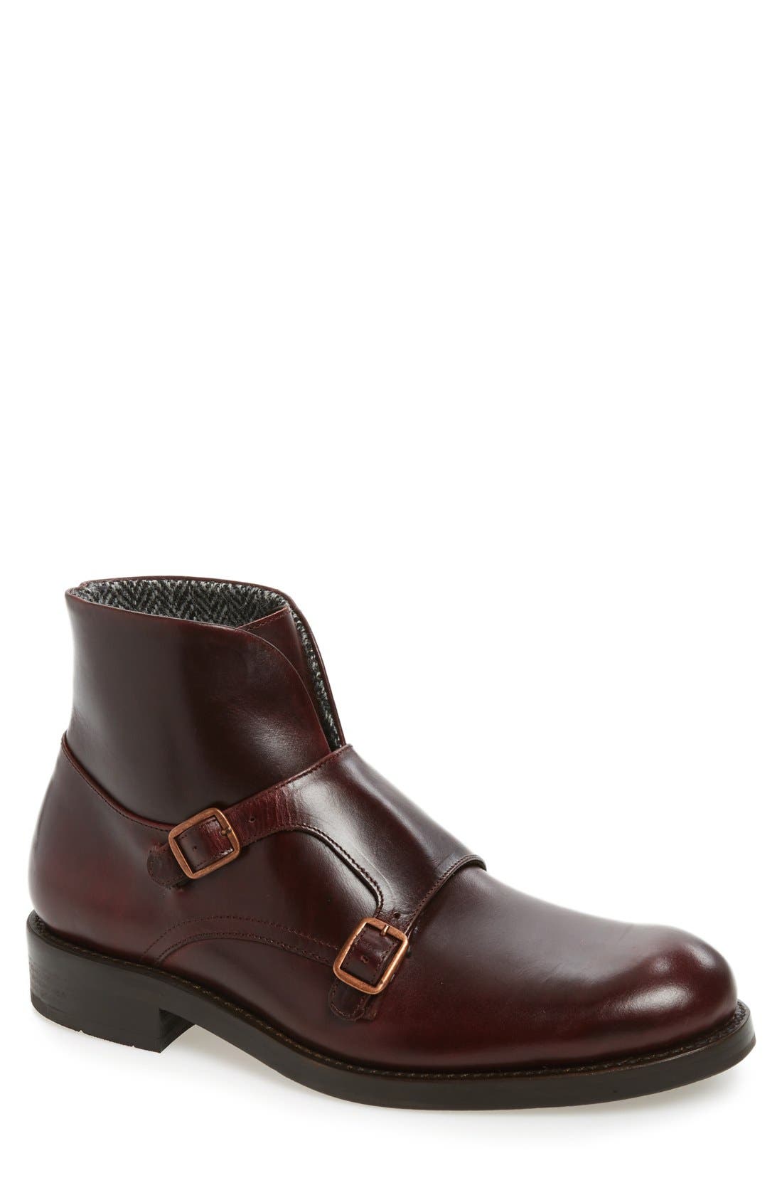 Wolverine Myles Double Monk Strap Boot (Men) Nordstrom