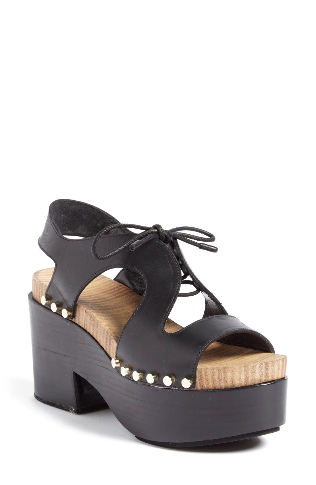 balenciaga platform sandals