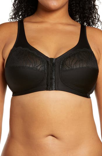 Glamorise Women's MagicLift Front Close Support Bra, Blush, 38F :  : Clothing & Accessories