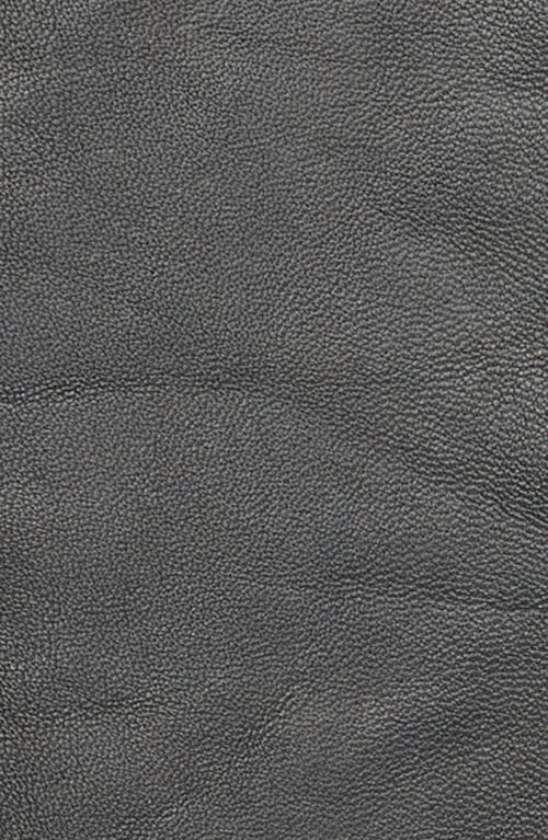 Frame Washed Leather Jacket In Black Washed