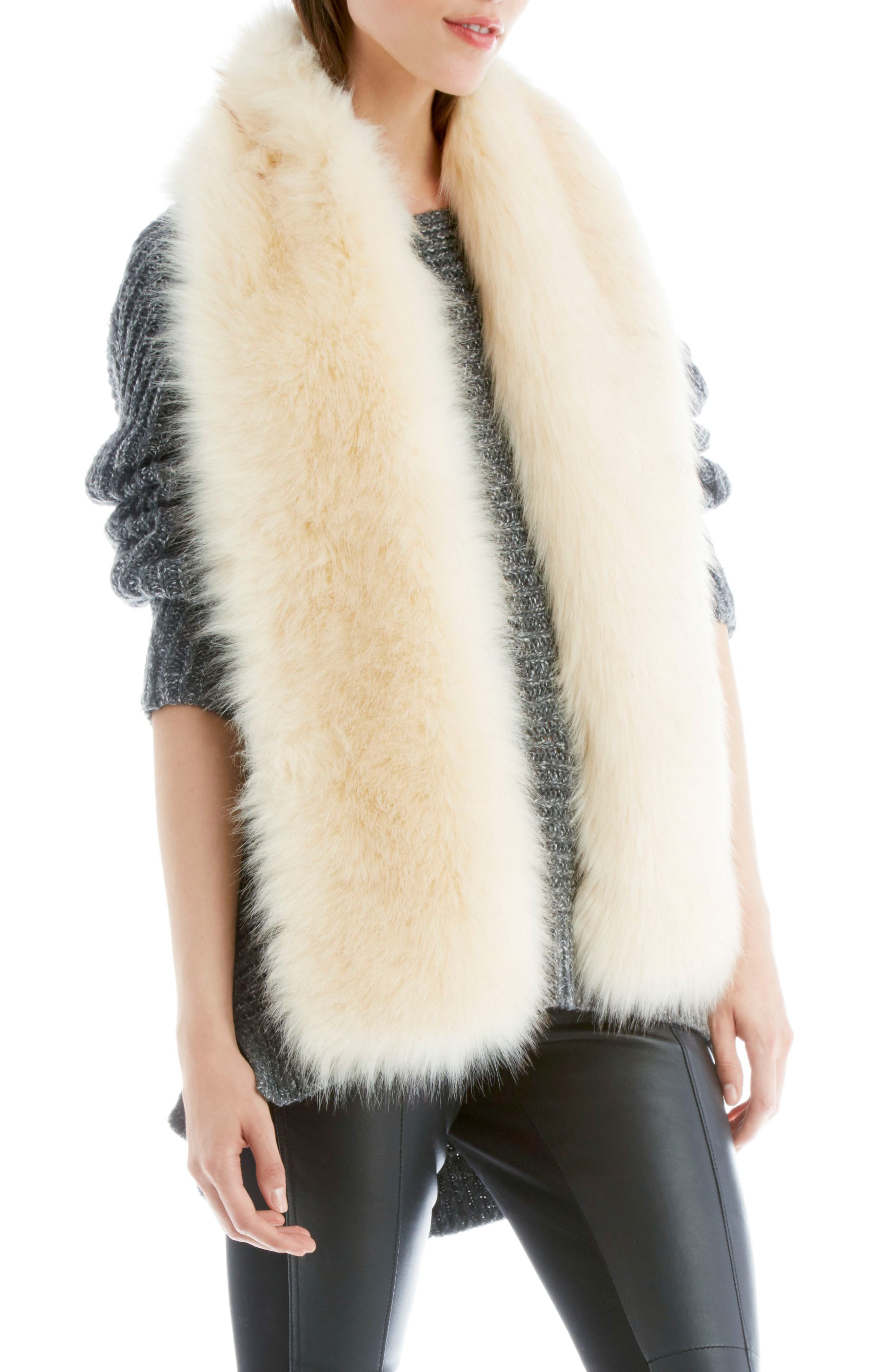 Sole Society Faux Fur Stole Nordstrom