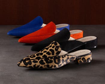 Cole haan piper hot sale mule leopard print